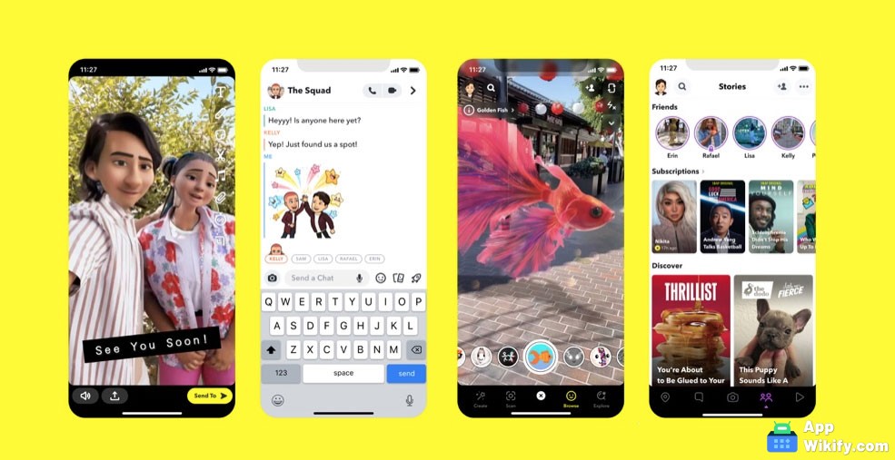 What Are the Snapchat’s Key Features?